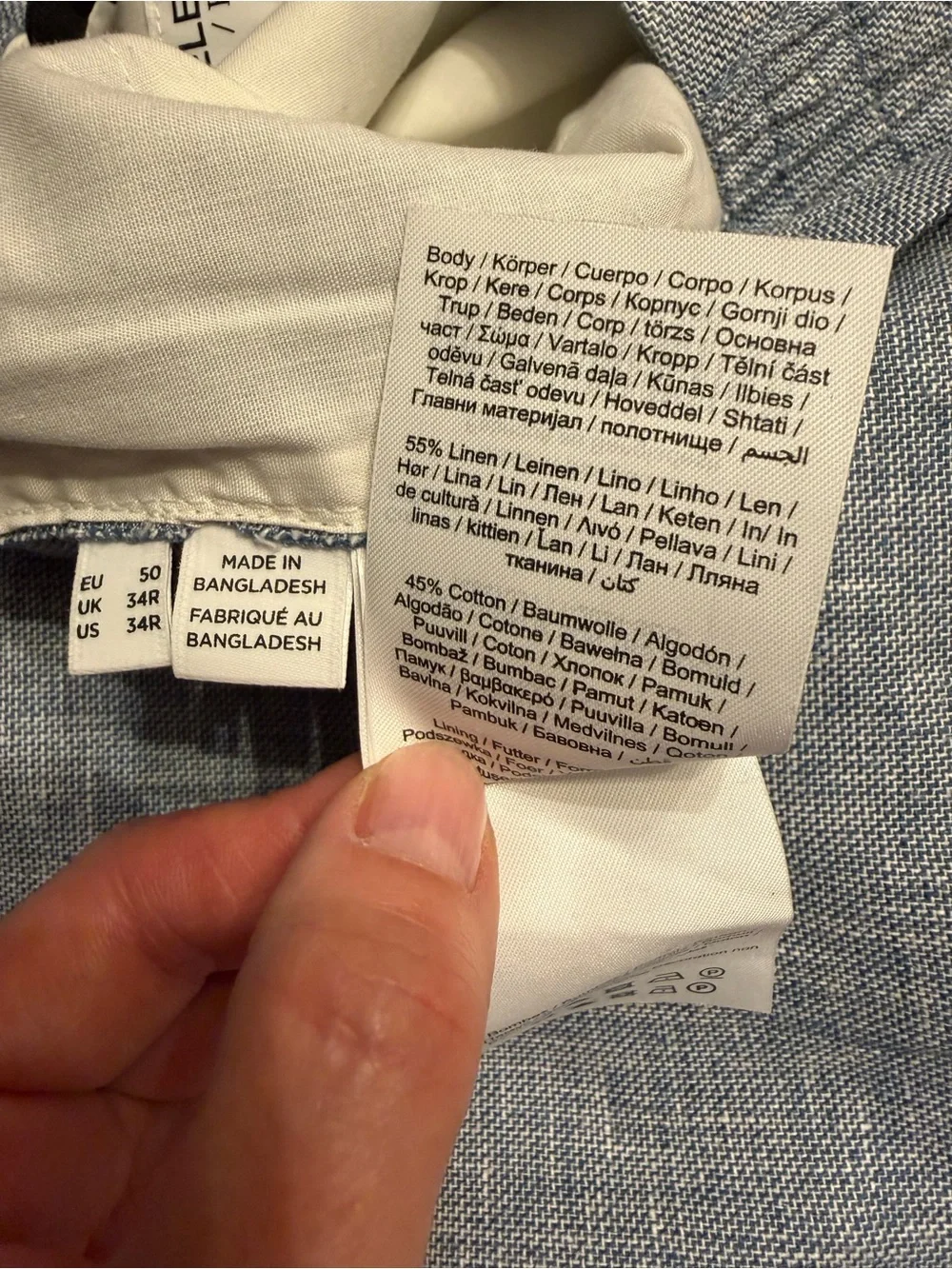 Men's Linen-Blend Pants